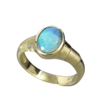Schmuck-Michel Damen Ring Gold 585 Opal - Ringgröße 55 (R4)